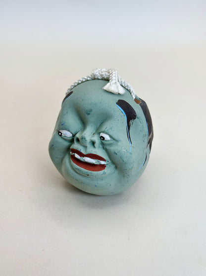 CB123 - Sado no Oni - Demon Dorei Clay Bell – 佐渡の鬼 土鈴