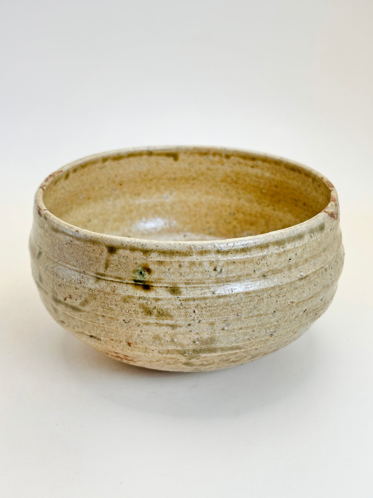TB131 - Kiseto Chawan –  Seto-yaki Matcha Tea Bowl 黄瀬戸