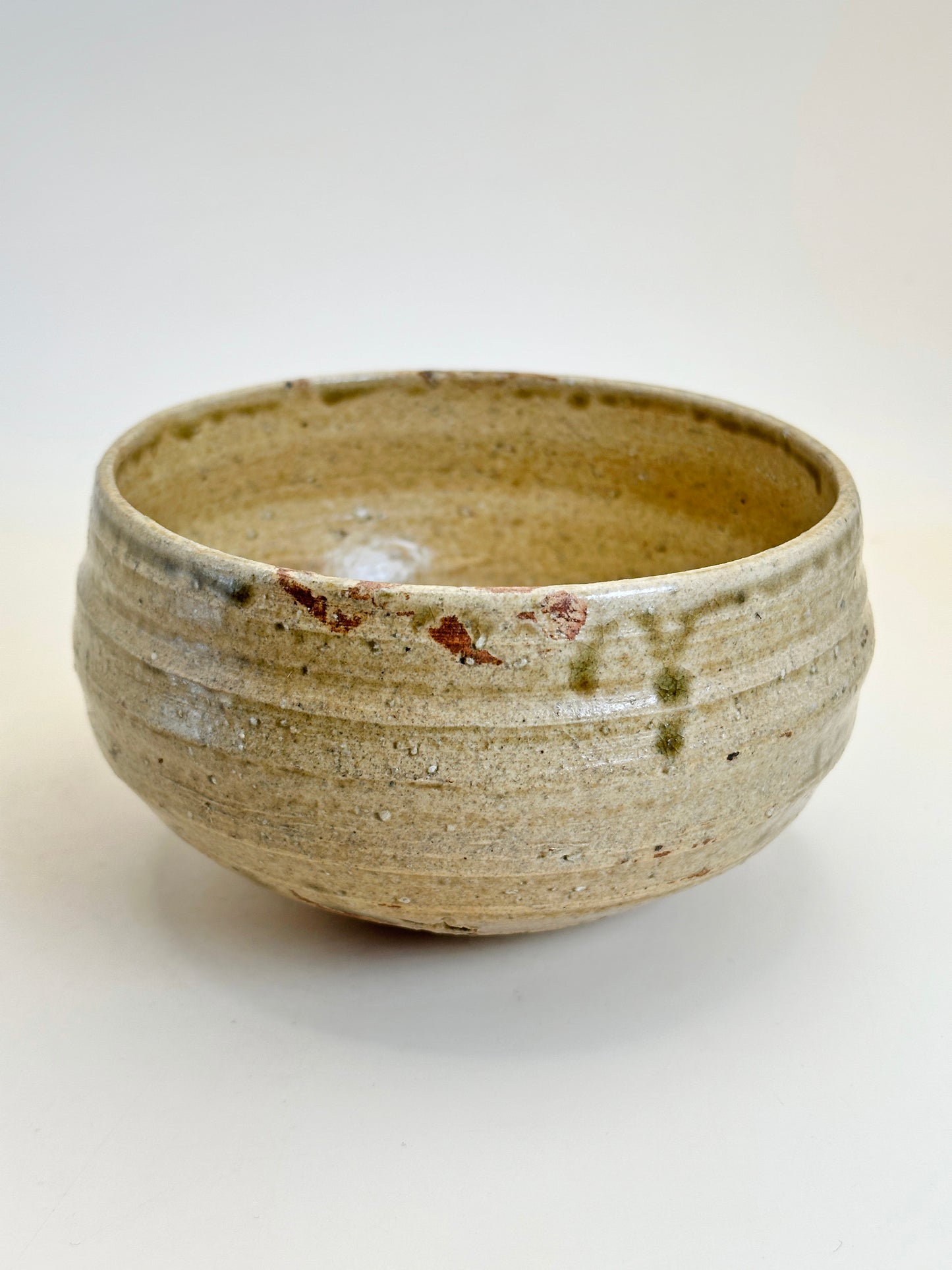 TB131 - Kiseto Chawan –  Seto-yaki Matcha Tea Bowl 黄瀬戸