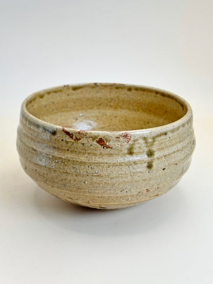TB131 - Kiseto Chawan –  Seto-yaki Matcha Tea Bowl 黄瀬戸