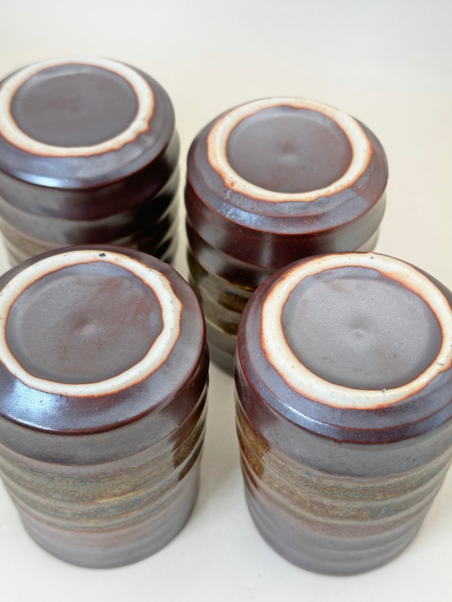 TB246 - Vaso yunomi recto Shigaraki-yaki 信楽焼