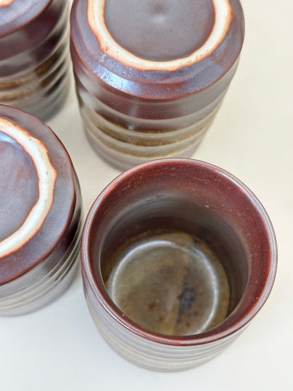 TB246 - Vaso yunomi recto Shigaraki-yaki 信楽焼