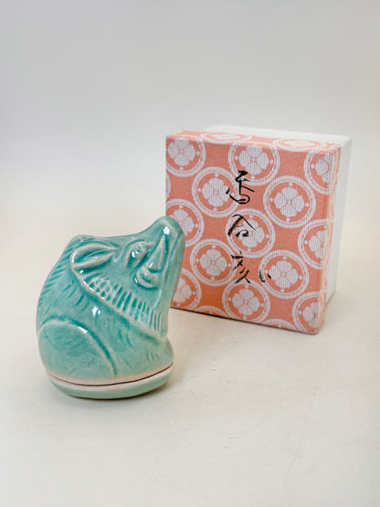 TB248 - Boar Korai Seiji Kogo Box 高麗青磁