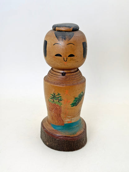 K15158 - Omiyage Kokeshi from Tenjingawa 天神川