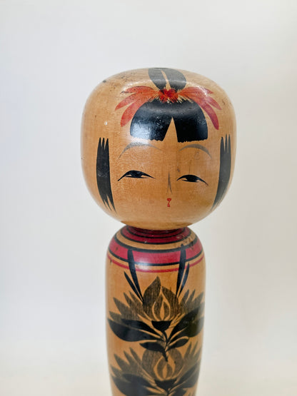 K25191 - Sosaku Shingata Kokeshi by Mitsuo 光男