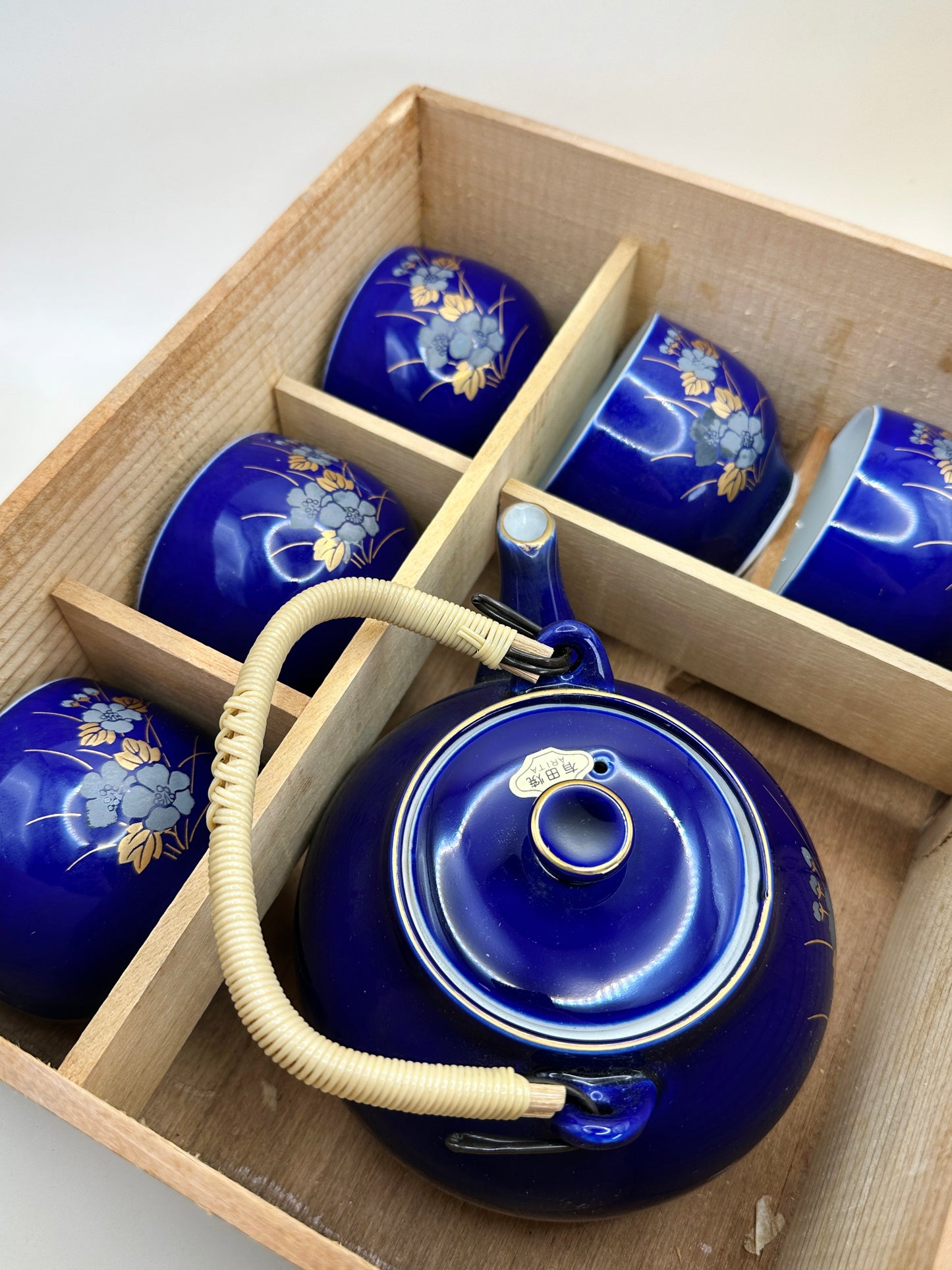 TB132 - Arita-yaki Teapot Set by Seitō 西陶 – 有田焼