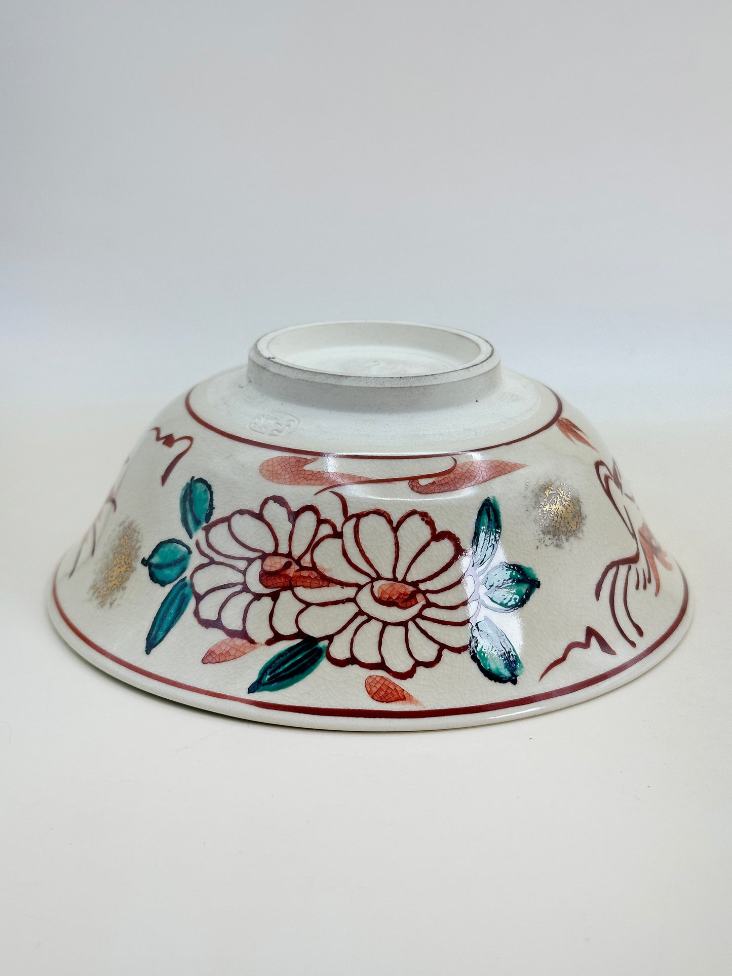 TC38 - Kyo-yaki Matcha Bowl by Ryūzan 隆山 京焼