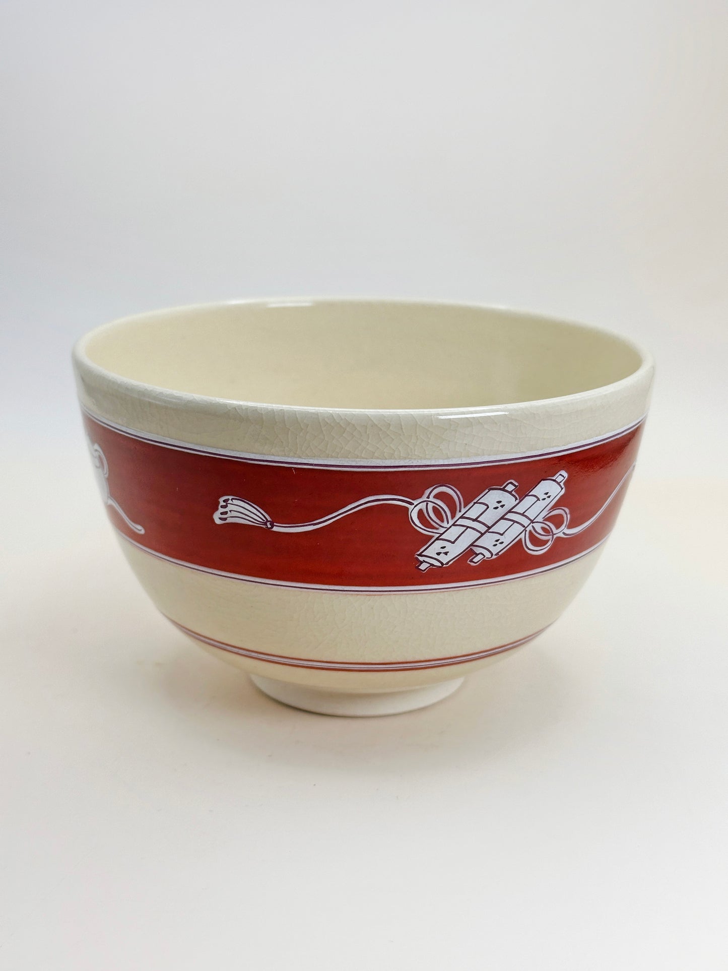 TC27 - Kyō-yaki Matcha Bowl Chawan by Hōsen 宝泉