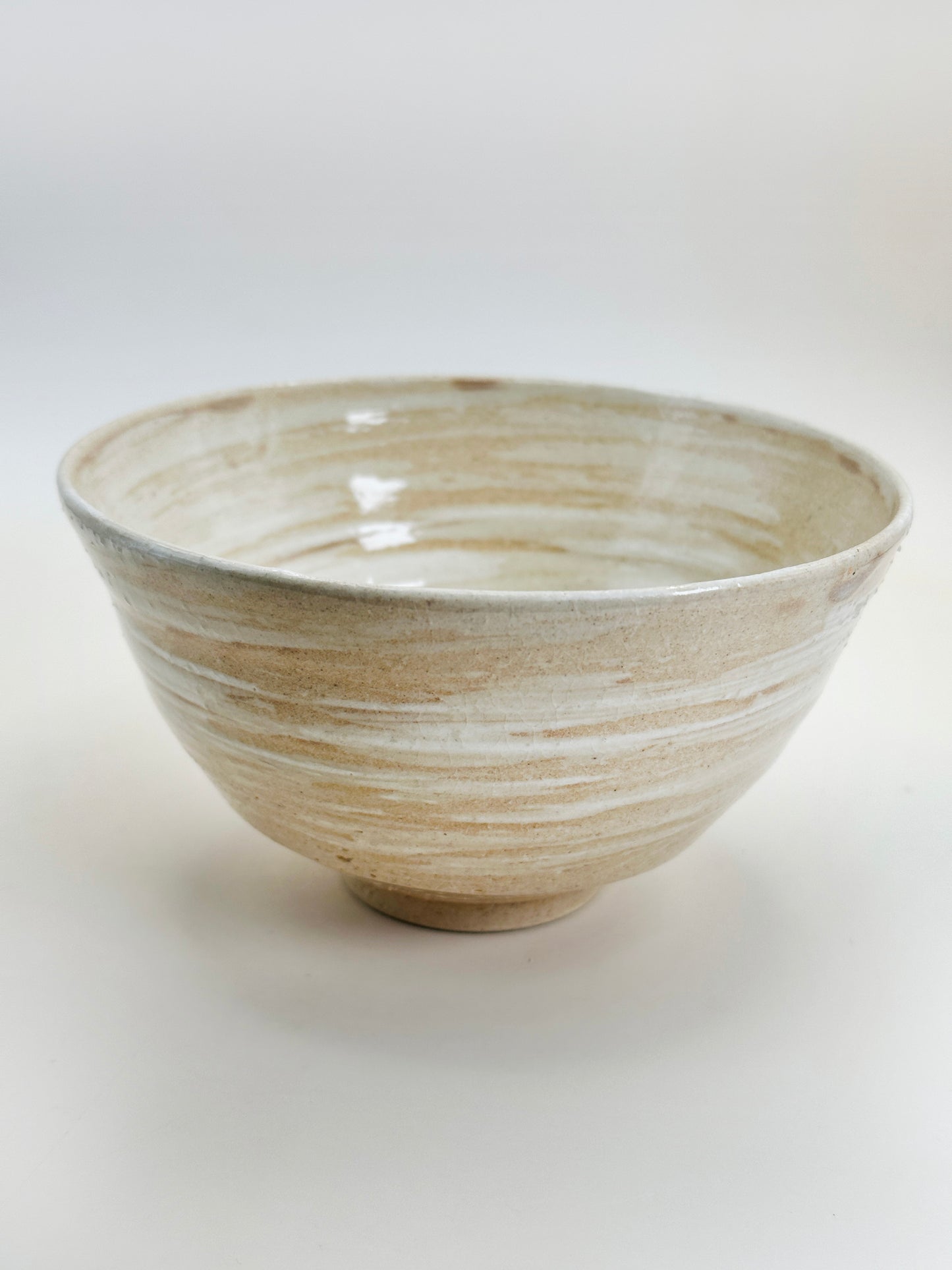 TC49 - Chawan Matcha Bowl of Hakeme style 刷毛目
