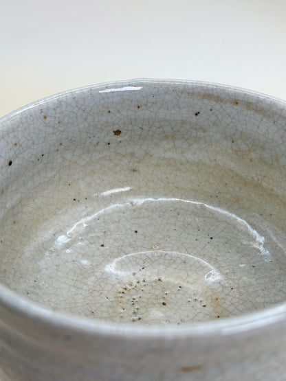 TC46 - Matcha Chawan Bowl of Shino-yaki 志野焼