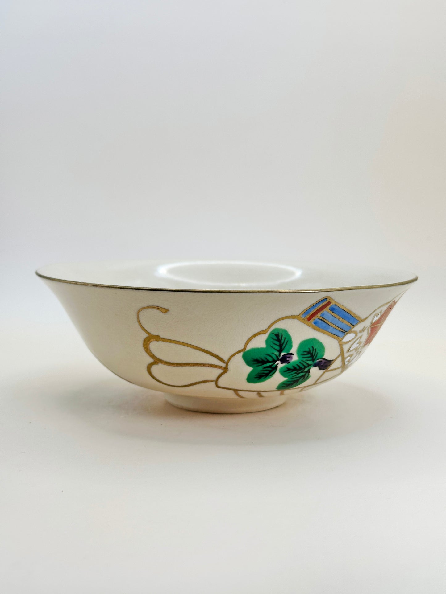TC30 - Kyo-yaki Matcha Bowl by Ryūzan 隆山 京焼