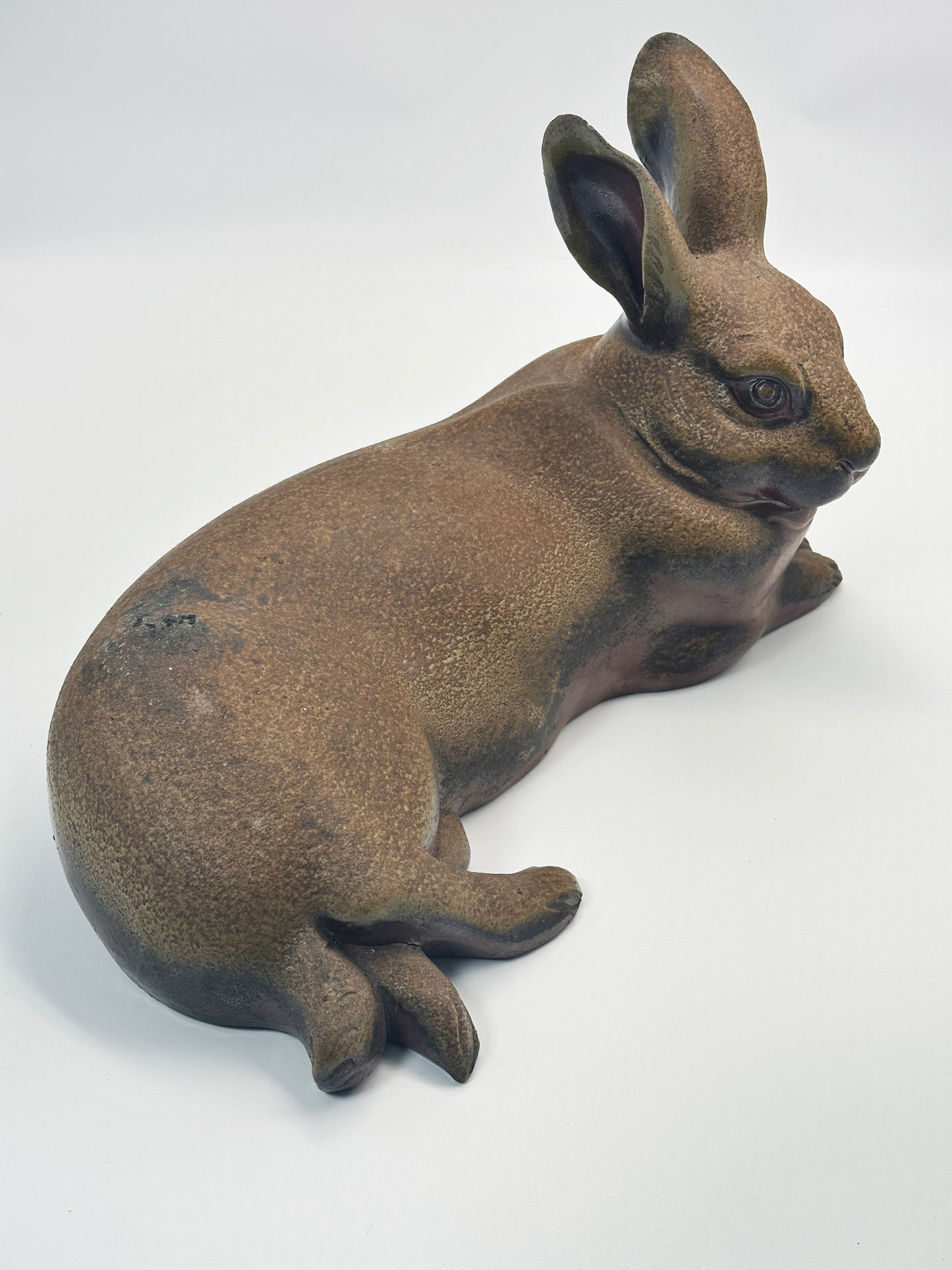 FT278 -  Bizen-yaki  Rabbit Figurine by Norimatsu Shunko 乗松俊行