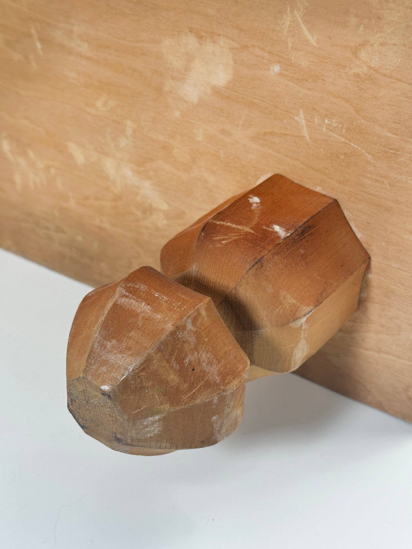 TB133 - Vintage Japanese Go Set – Solid Wood Goban with Go Bowls & Stones