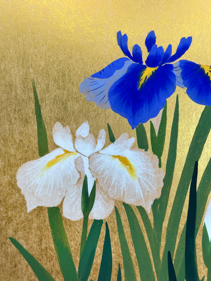 SHP208 - Set of Three Shikishi by 葛谷聖山 (Kuzuya Seizan)