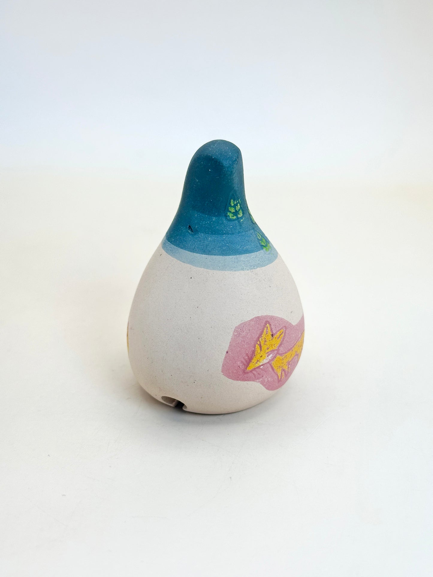 CB130 - Dorei Clay Bell Aubergine and Fox