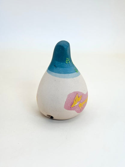 CB130 - Dorei Clay Bell Aubergine and Fox
