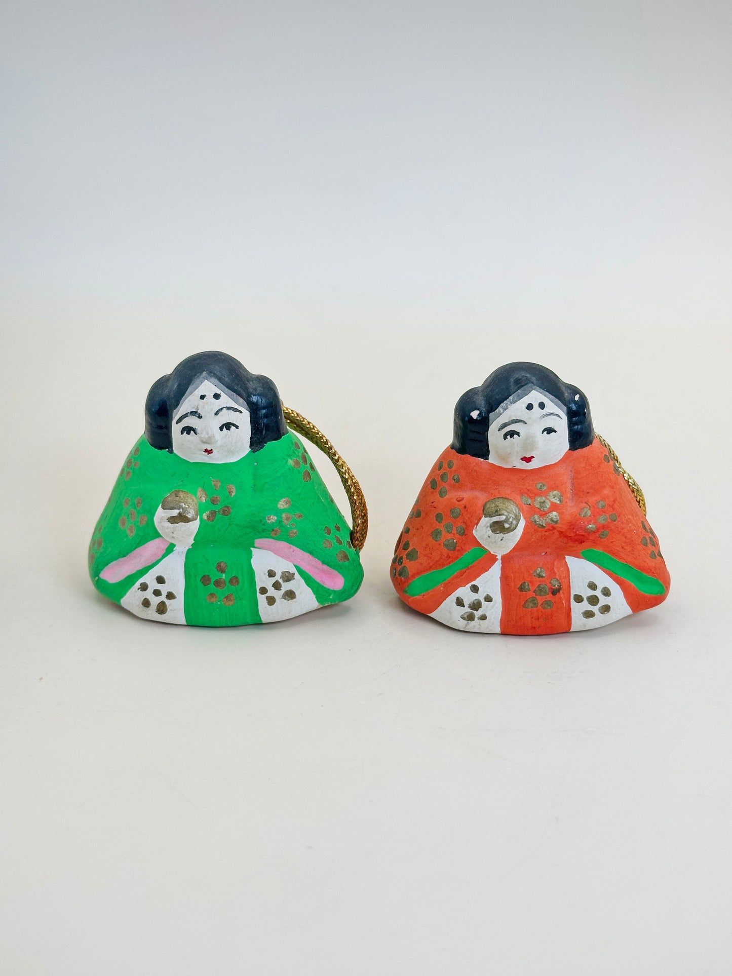 CB126 - Tsuyazaki Dorei Clay Bells – Hina Doll 津屋崎人形
