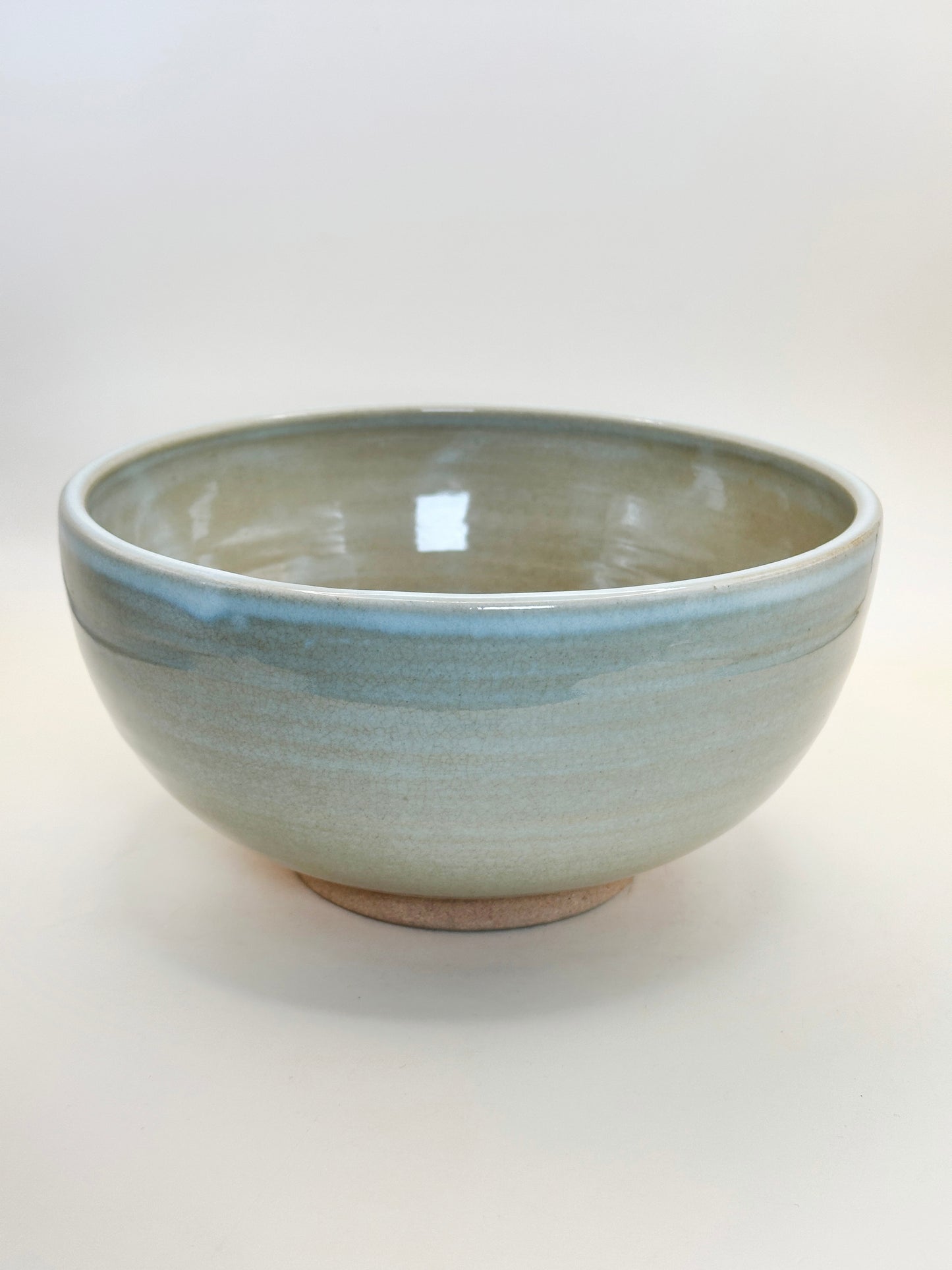 TB134 - Hagi-yaki Large Bowl - Banseki Kiln 萩焼 大鉢