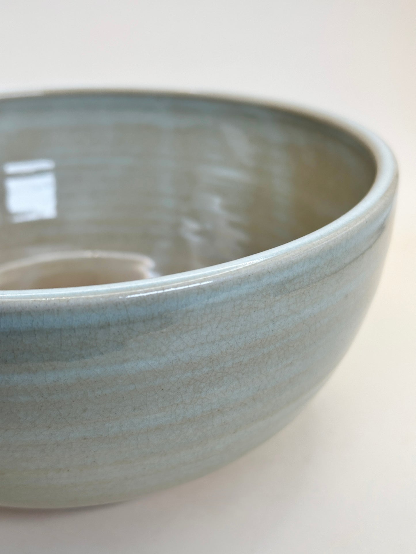 TB134 - Hagi-yaki Large Bowl - Banseki Kiln 萩焼 大鉢