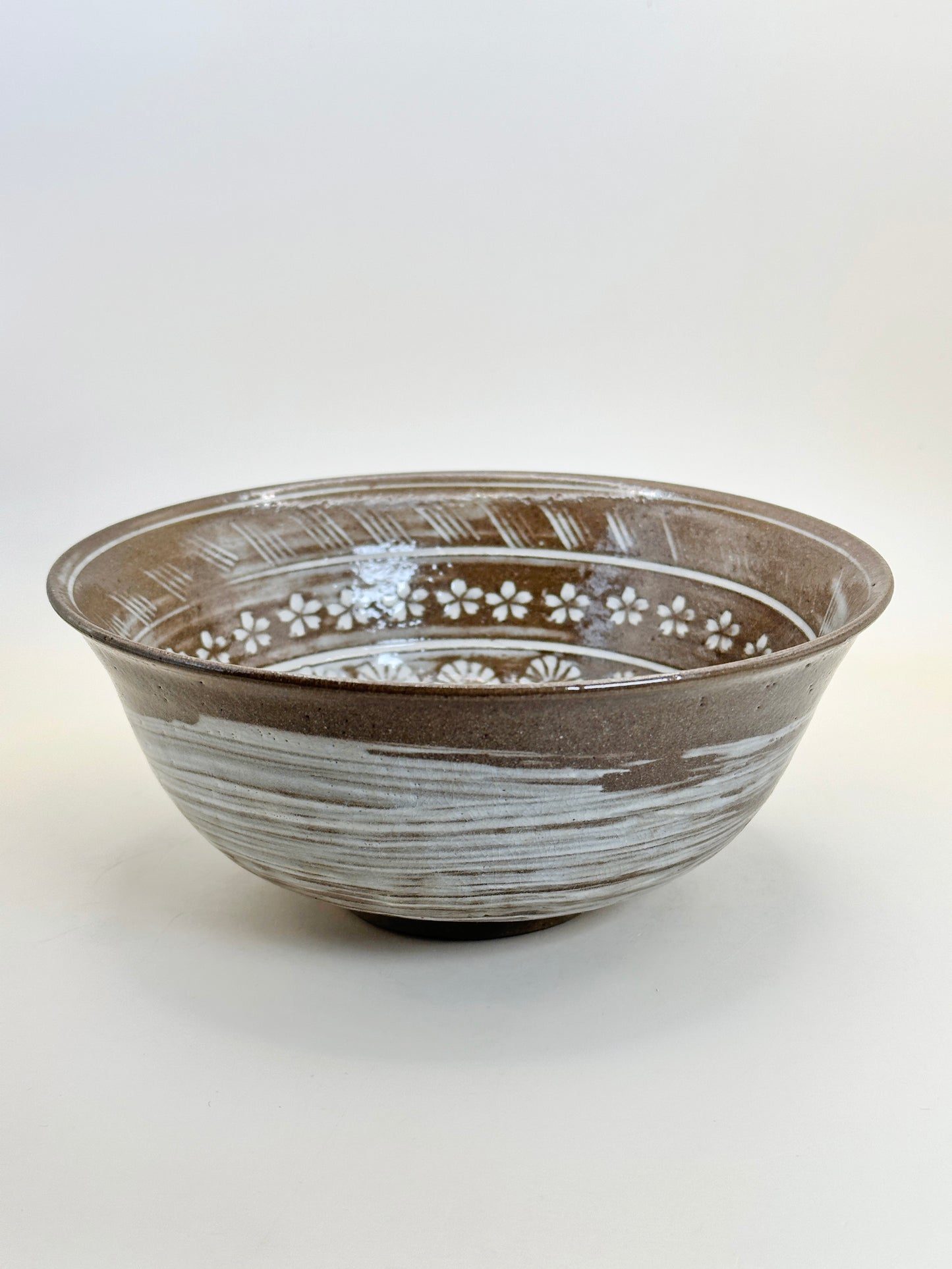 TB135 - Kiyomizu-yaki Large Bowl – Mishima-te 清水焼