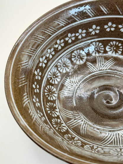 TB135 - Kiyomizu-yaki Large Bowl – Mishima-te 清水焼