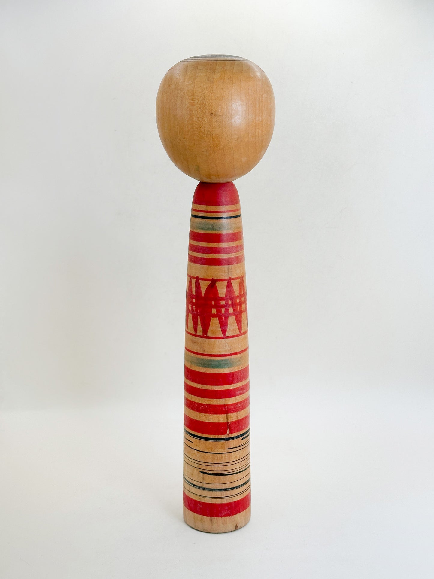 K30091 - Tsuchiyu Kokeshi by Kazuo Watanabe 渡邊和夫