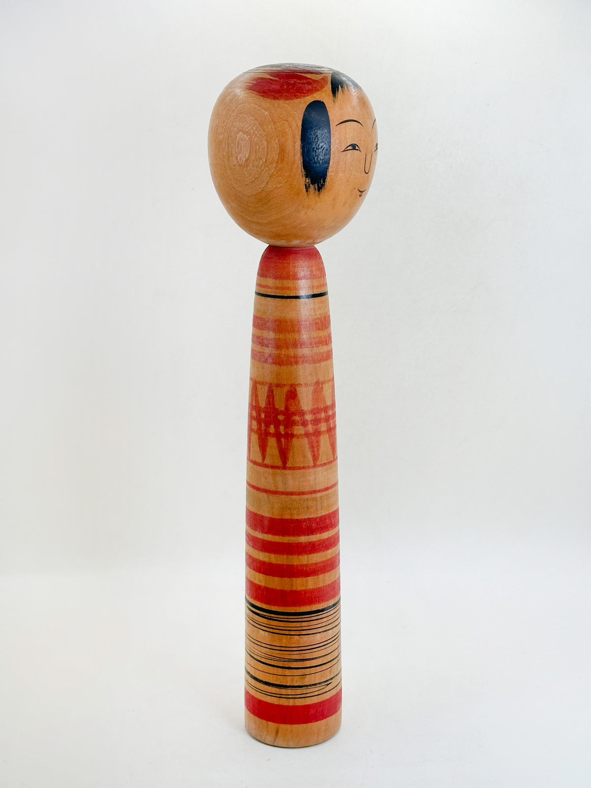 K30091 - Tsuchiyu Kokeshi by Kazuo Watanabe 渡邊和夫