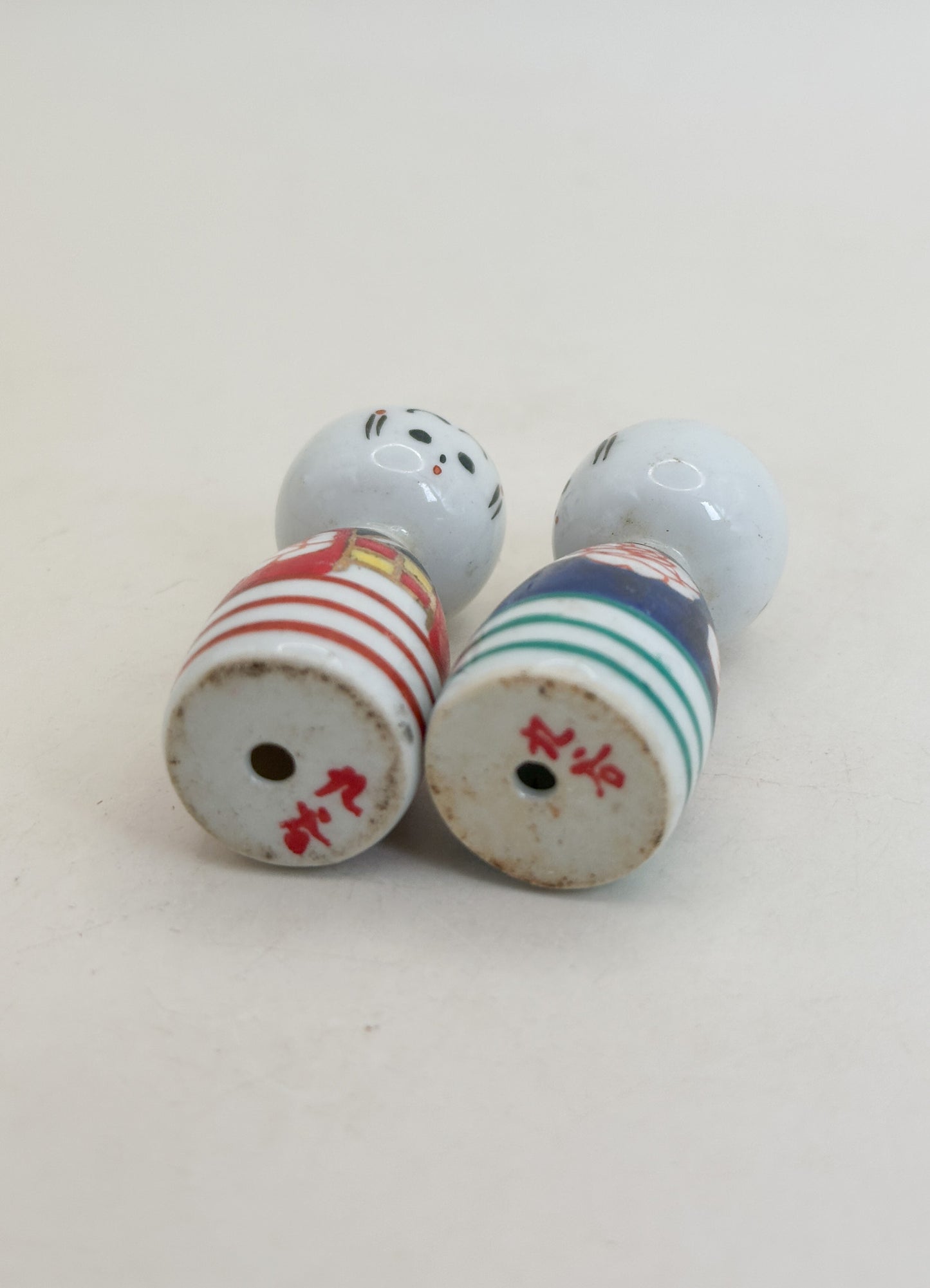 K05076 - Kutani-yaki Kokeshi set 九谷焼