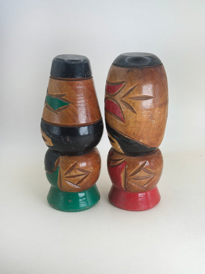 K15147 - Sōsaku Kokeshi de Muñecas Nipopo ニポポ人形
