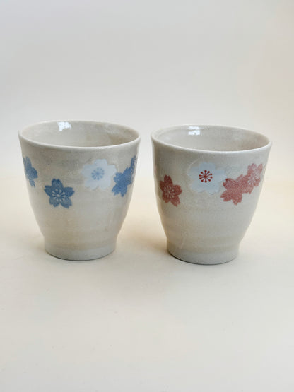 TB141 - Mino-yaki Japanese Tea Cups 美濃焼