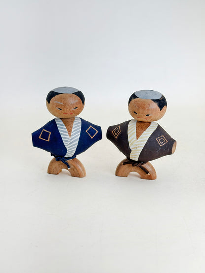 K05065 - Samurai Sōsaku Kokeshi set 武士