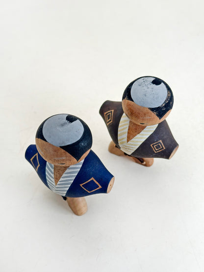 K05065 - Samurai Sōsaku Kokeshi set 武士