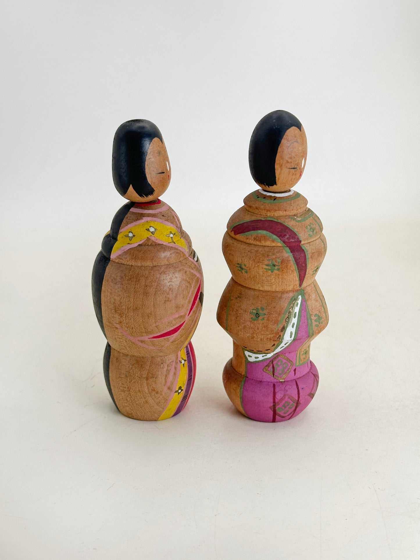 K10217 - Kokeshi set of Hina Dolls 雛人形