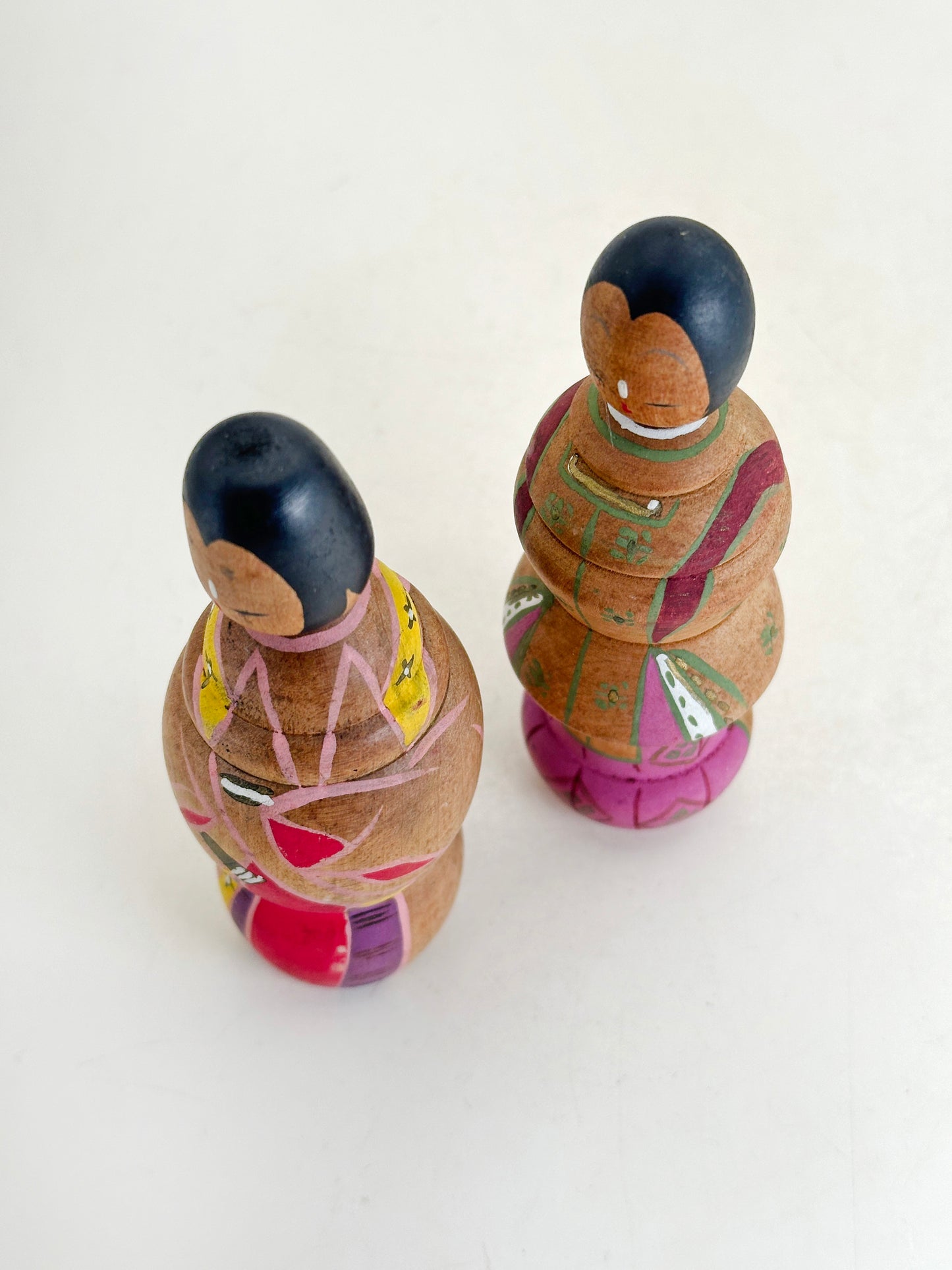 K10217 - Kokeshi set of Hina Dolls 雛人形