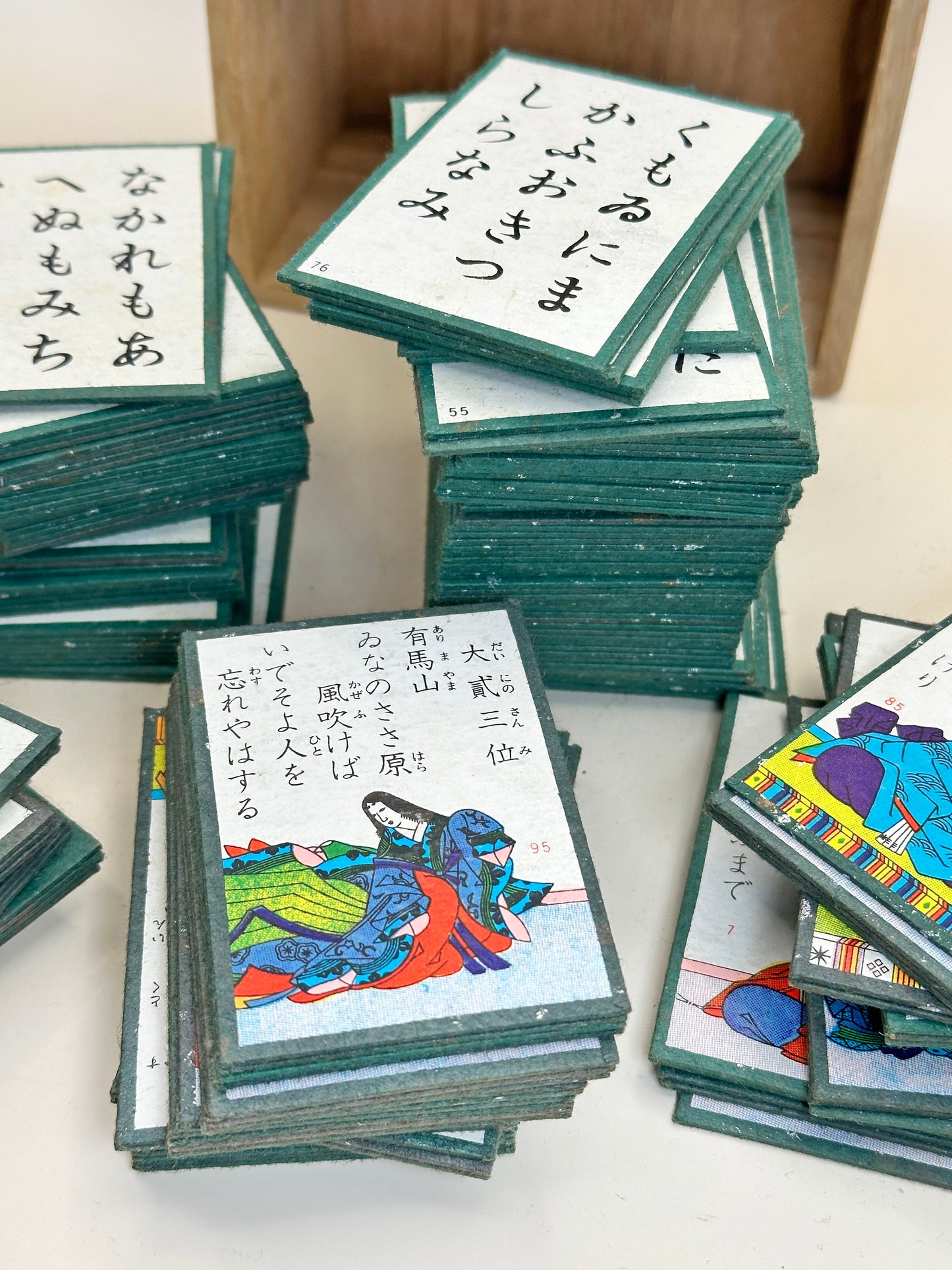 FT282 - Japan Vintage set of Hyakunin Isshu 百人一首