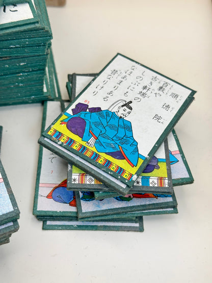 FT282 - Japan Vintage set of Hyakunin Isshu 百人一首