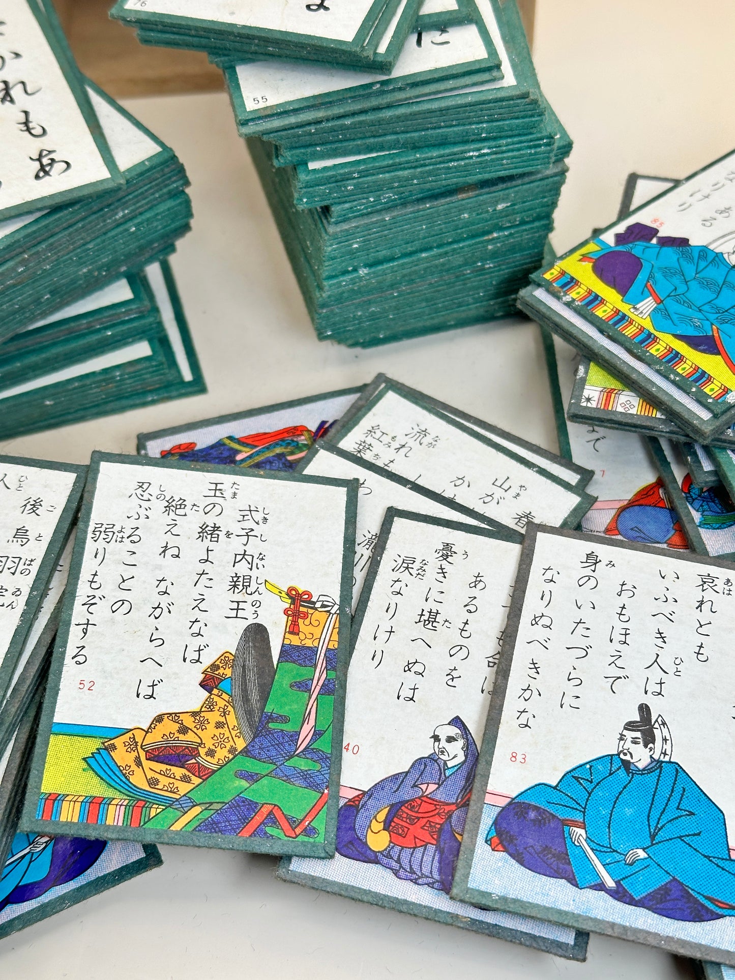 FT282 - Japan Vintage set of Hyakunin Isshu 百人一首