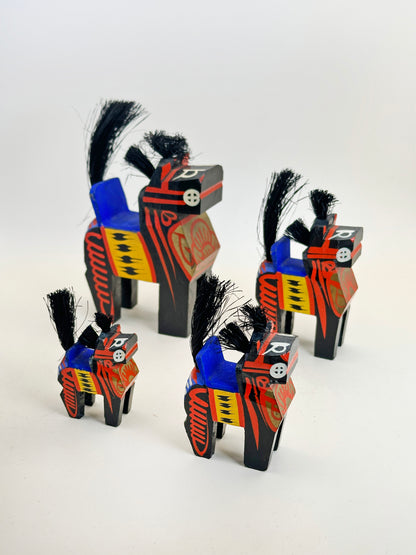 FT283 - Japan Set of 4 - Miharu-goma 三春駒