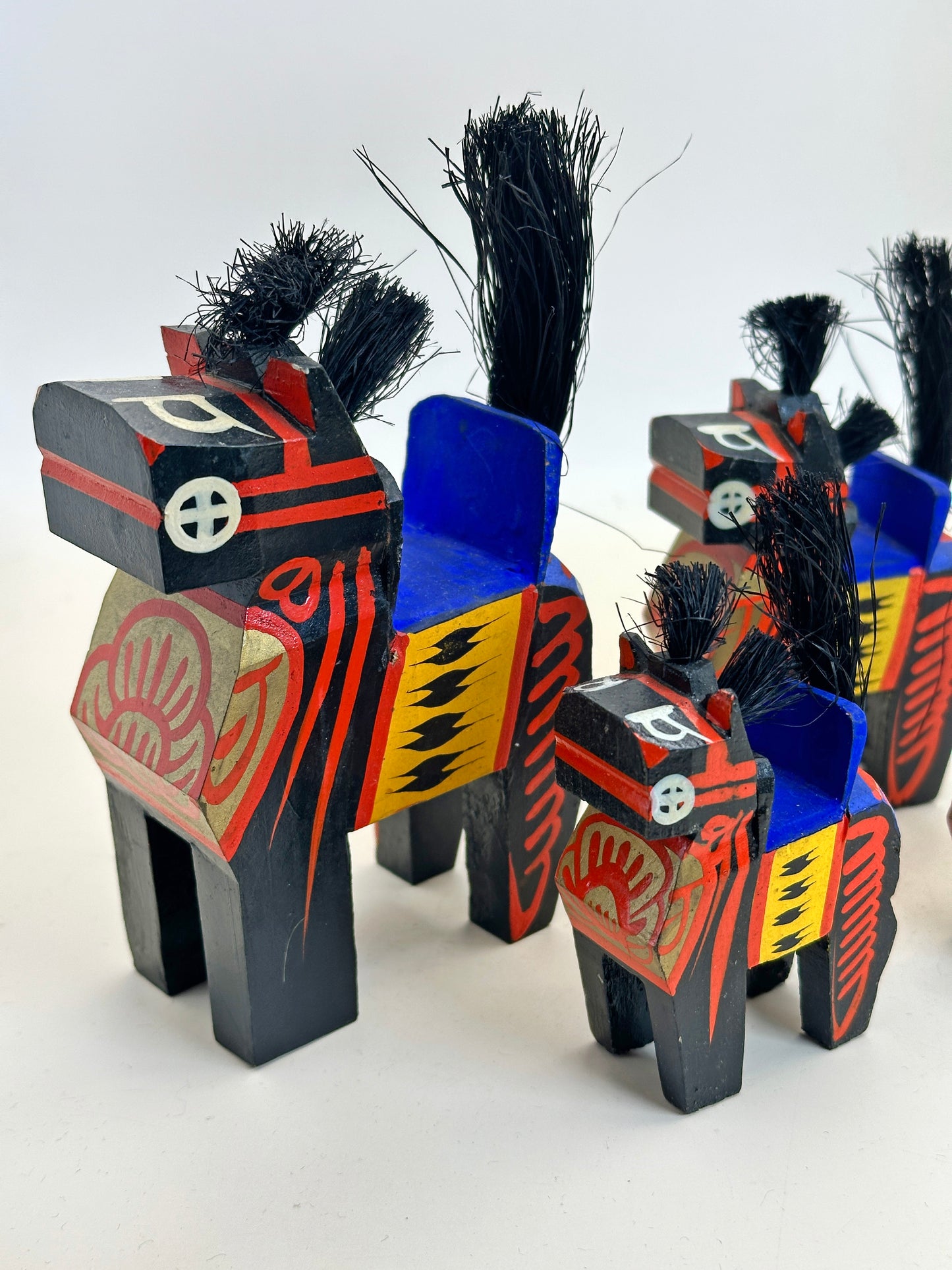 FT283 - Japan Set of 4 - Miharu-goma 三春駒