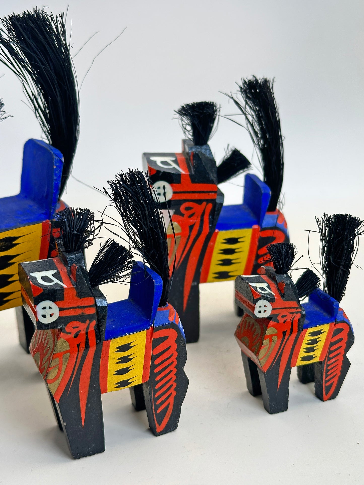 FT283 - Japan Set of 4 - Miharu-goma 三春駒