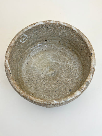 TC36 - Rustic Mikamo-yaki Chawan by Kawarai Bunjiro みかも焼