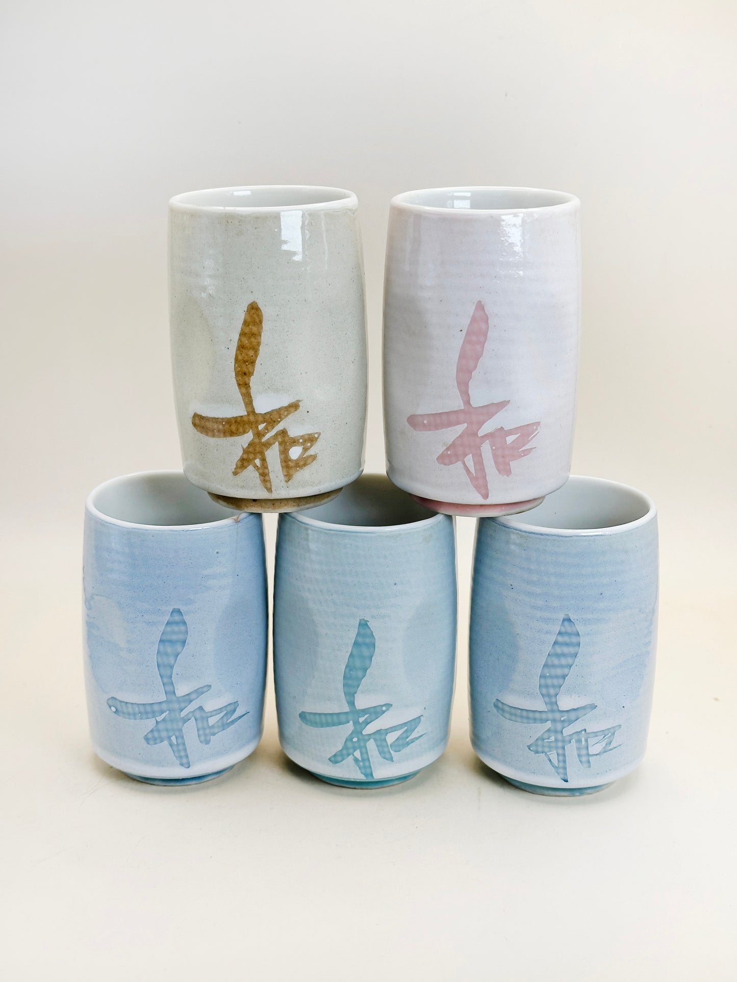 TB143 - Yunomi Tea Cup set of Mino-yaki 美濃焼