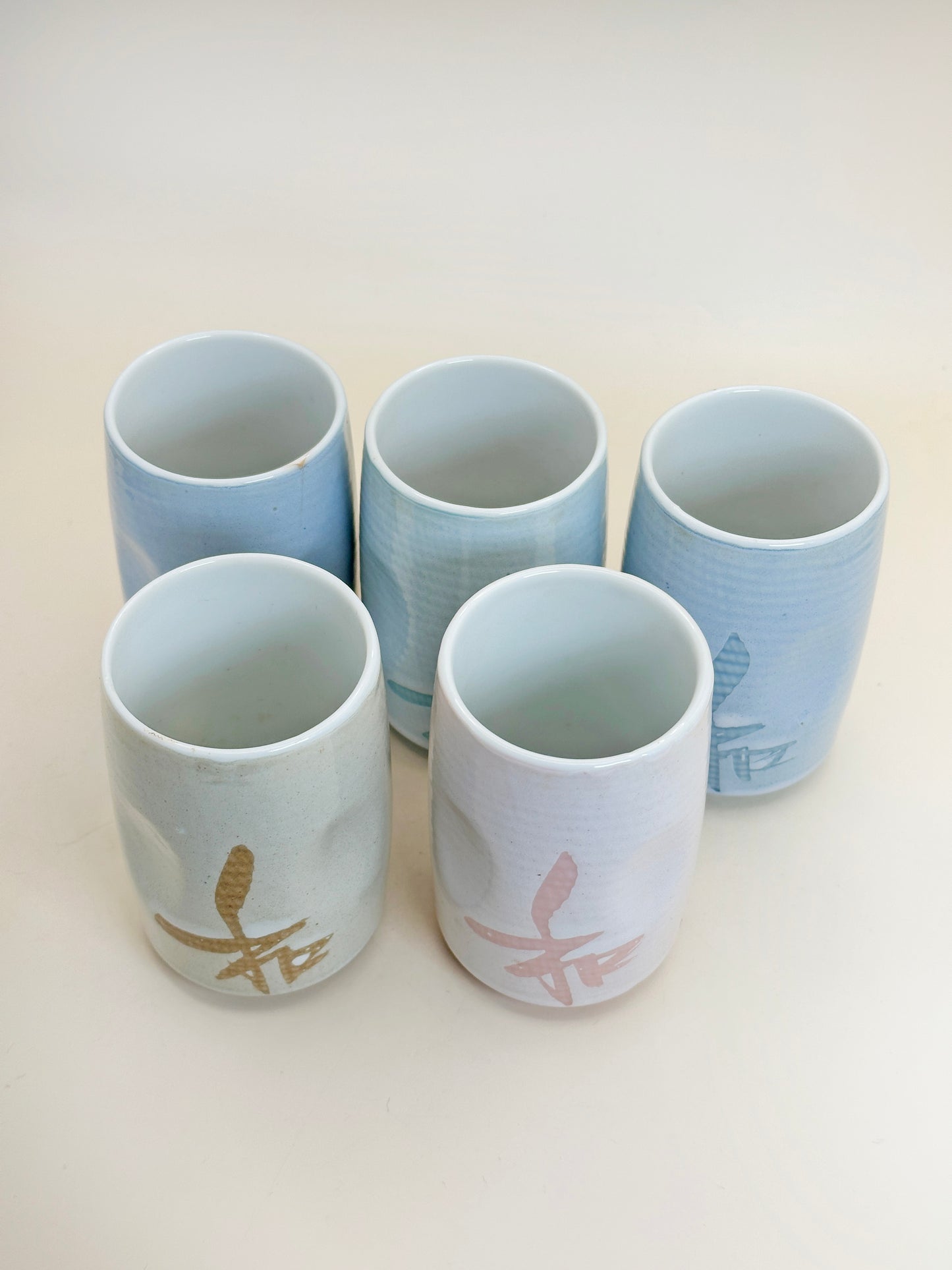 TB143 - Yunomi Tea Cup set of Mino-yaki 美濃焼