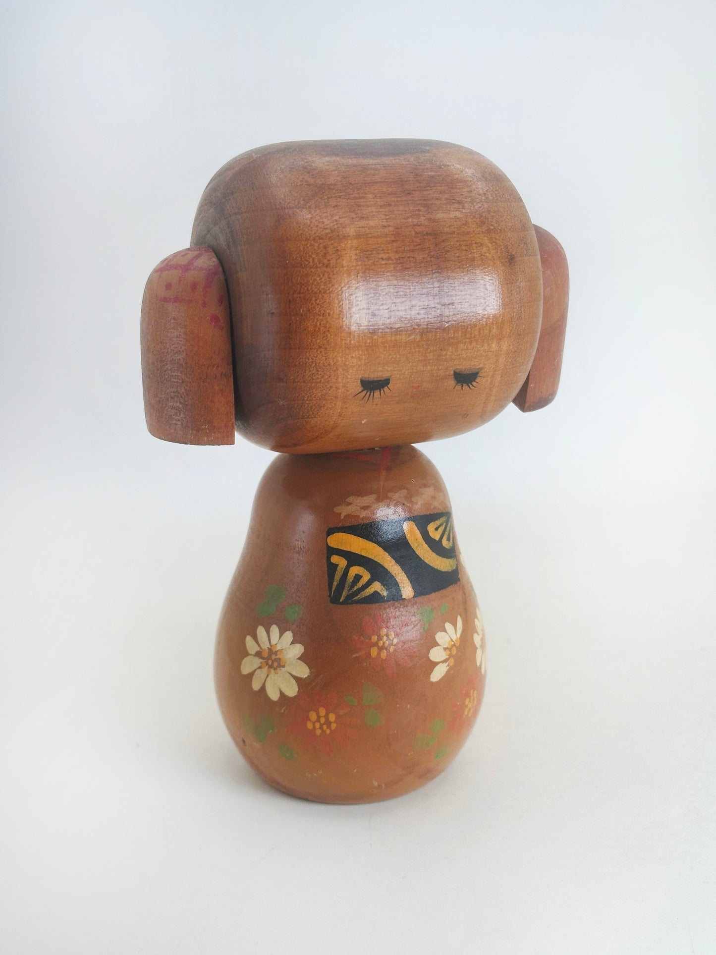 K15149 - Sosaku kokeshi by Hajime Miyashita 宮下はじめ