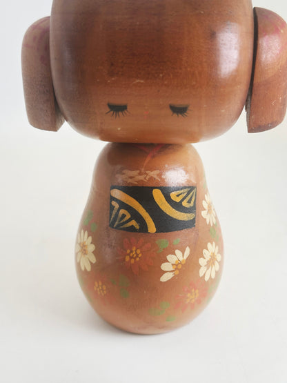 K15149 - Sosaku kokeshi by Hajime Miyashita 宮下はじめ