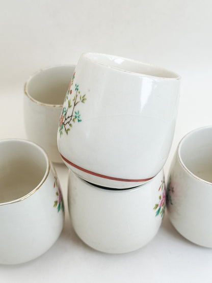 TB406 - Kutani-yaki Tea Cup Set 九谷焼