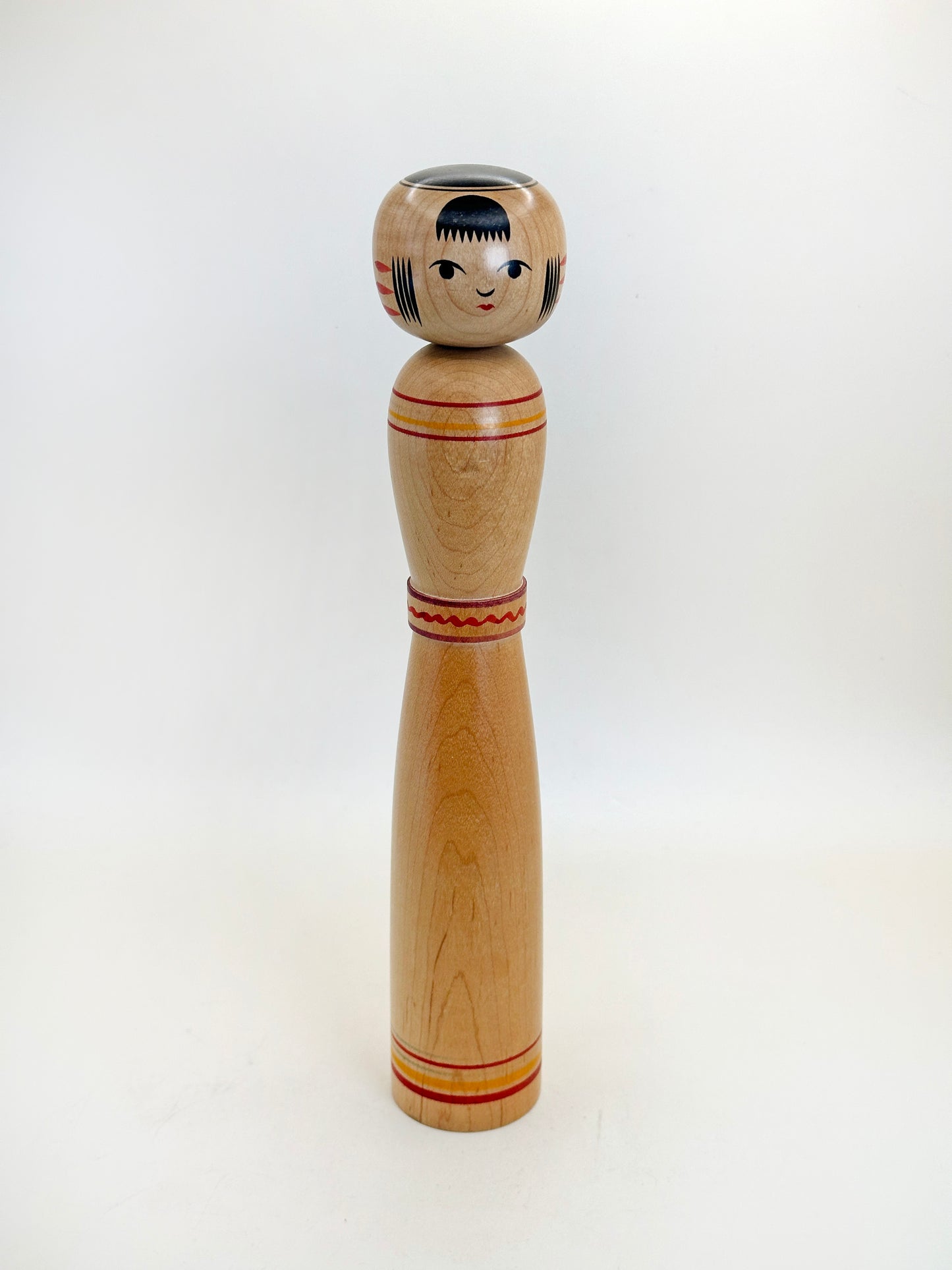 K25095 - Nanbu Kokeshi by Susumago Morizo 煤孫盛造