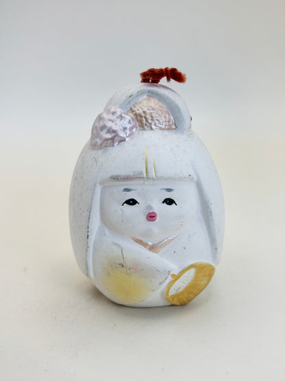CB136 - Cloche d'argile Dorei Hakata ningyō 博多人形