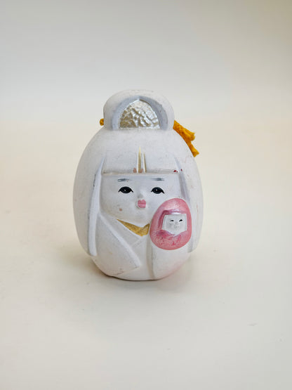 CB137 - Cloche d'argile Dorei Hakata ningyō 博多人形