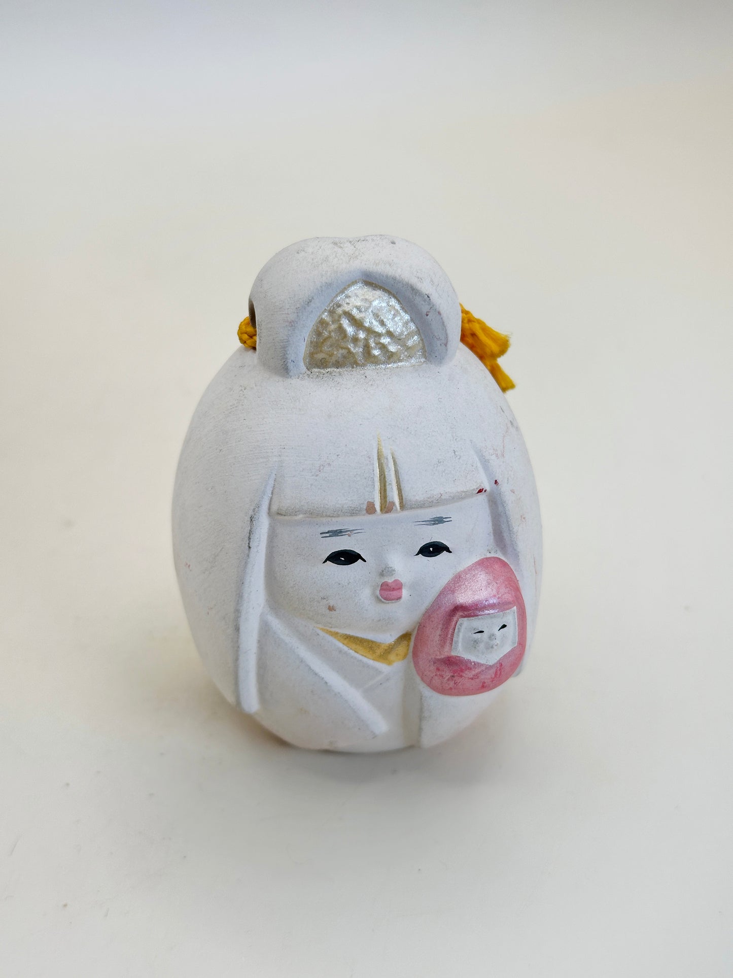 CB137 - Cloche d'argile Dorei Hakata ningyō 博多人形